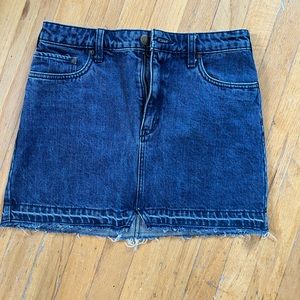 Free People Denim Skirt